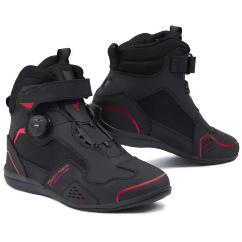 Scarpe Moto Rebelhorn Spark II Nero Rosso