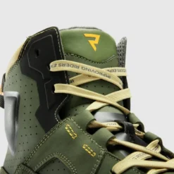 Scarpe Moto Rebelhorn Vandal II Verde Arancione