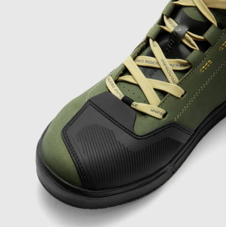 Scarpe Moto Rebelhorn Vandal II Verde Arancione