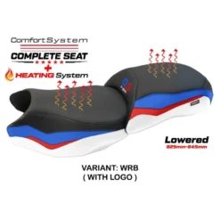 Sella completa compatibile - BMW R 1200 GS - mod Mainz Comfort System - Ribassata