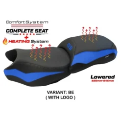 Sella completa compatibile - BMW R 1200 GS - mod Mainz Comfort System - Ribassata