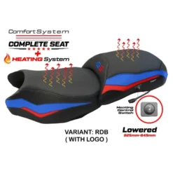 Sella completa compatibile - BMW R 1250 GS 2019-2023 - mod Paphos Heating Complete Comfort Seat - Ribassata