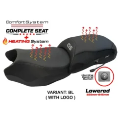 Sella completa compatibile - BMW R 1250 GS 2019-2023 - mod Paphos Heating Complete Comfort Seat - Ribassata