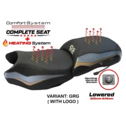 Sella completa compatibile - BMW R 1250 GS 2019-2023 - mod Paphos Heating Complete Comfort Seat - Ribassata