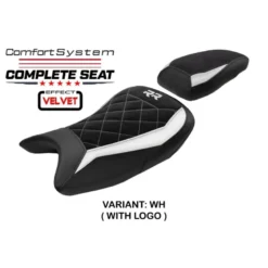Sella completa compatibile - BMW S 1000 RR 2019-2025 - mod Varel Velvet Comfort System