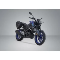 Set borse laterali PRO BLAZE H Sw-Motech Nero. Yamaha MT-125 (19-).