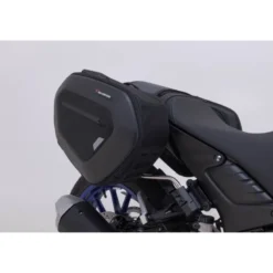 Set borse laterali PRO BLAZE H Sw-Motech Nero. Yamaha MT-125 (19-).