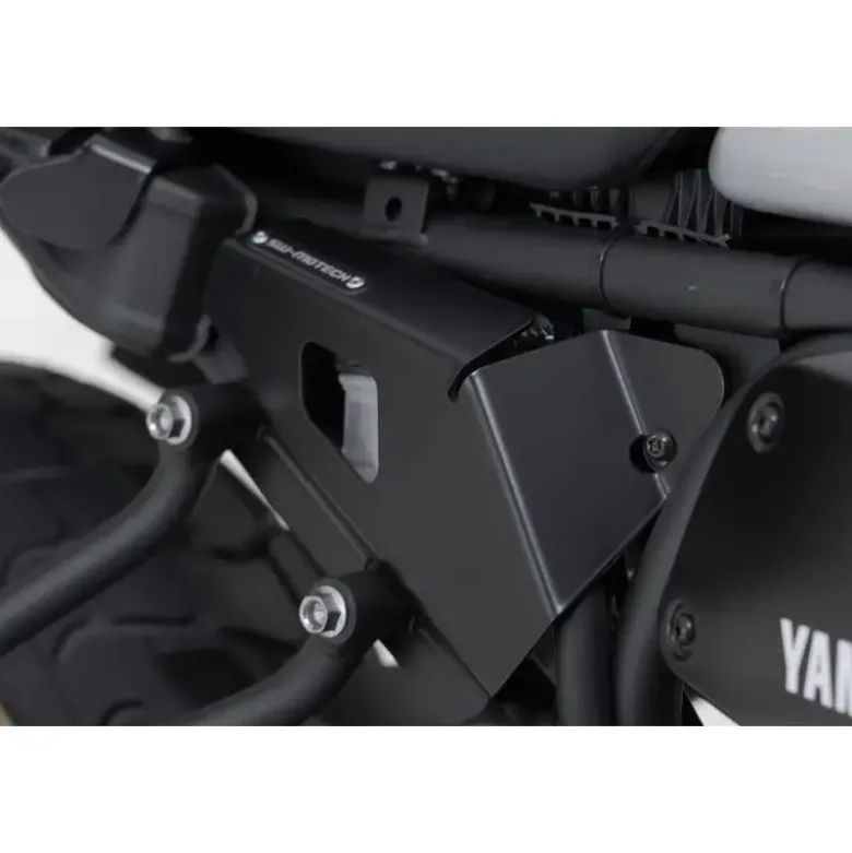 Set protezione serbatoio liquido freni Nero. Yamaha XSR700 (15-) / XT. Sinistra e destra.