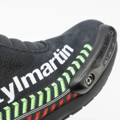 Set Racing Bambino Tuta Macna Varshall Nero Bianco, Guanti Macna Street R con Stivale Stylmartin Speed Jr