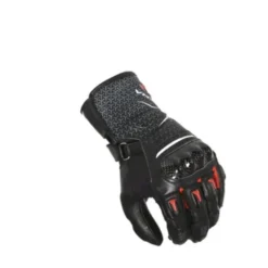 Set Racing Bambino Tuta Macna Varshall Nero Rosso, Guanti Macna Street R con Stivale Stylmartin Speed Jr