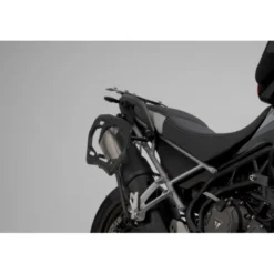 Sistema Valigie In Alluminio Trax Adv Nero. 45/37L. Triumph Tiger 900/Gt/Rally/Pro.