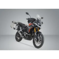 Sistema valigie in alluminio TRAX ADV Sw-Motech Argento. 45/37 l. Tiger 900 GT/GT Pro/Rally Pro.