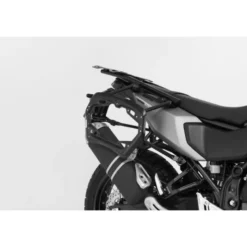 Sistema valigie in alluminio TRAX ADV Sw-Motech Nero. 45/37 l. Modelli Yamaha TÈnÈrÈ 700 (19-).