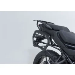 Sistema valigie in alluminio TRAX ADV Sw-Motech Nero. 45/45 l. Yamaha Tracer 9/GT/GT+ (24-).