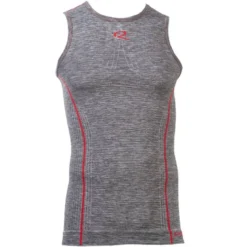 Smanicato Uomo Intimo Tecnico Riday Lighte Grigio Rosso