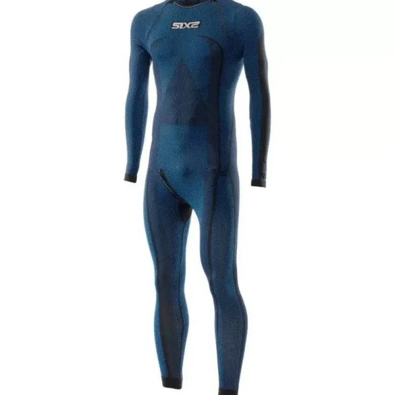 Sottotuta Integrale Racing 4 Stagioni Unisex Sixs STXR Blu Scuro