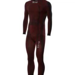 Sottotuta Integrale 4 Stagioni Unisex Sixs STX Rosso Scuro