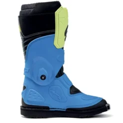 Stivale Moto Sidi Flame Blu Giallo
