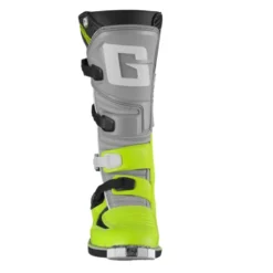 Stivali Moto Bambino Gaerne GXJ Grigio Giallo Fluo