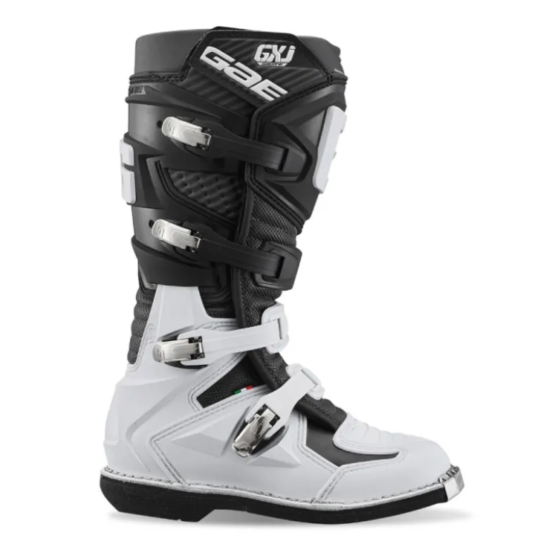 Stivali Moto Bambino Gaerne GXJ Nero Bianco