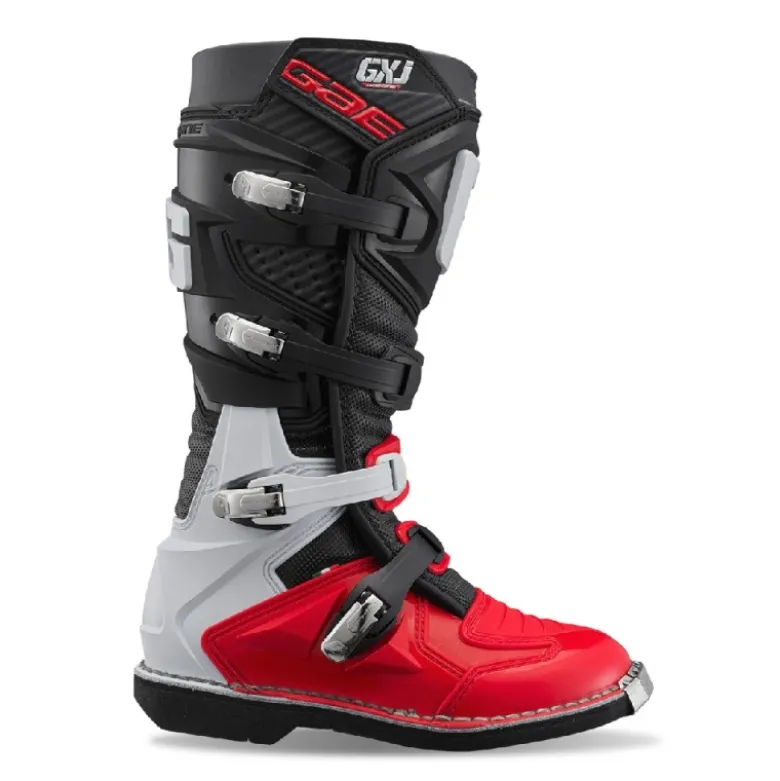 Stivali Moto Bambino Gaerne GXJ Nero Rosso