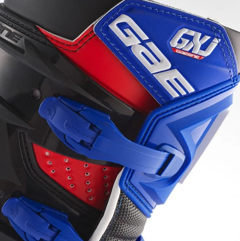 Stivali Moto Bambino Gaerne GXJ Rosso Bianco Blu