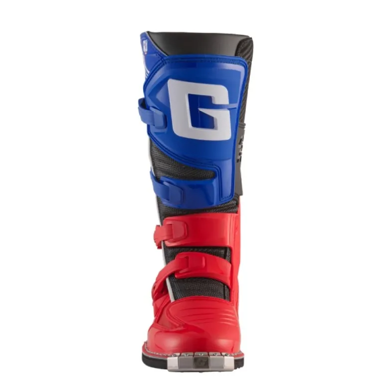 Stivali Moto Bambino Gaerne GXJ Rosso Bianco Blu