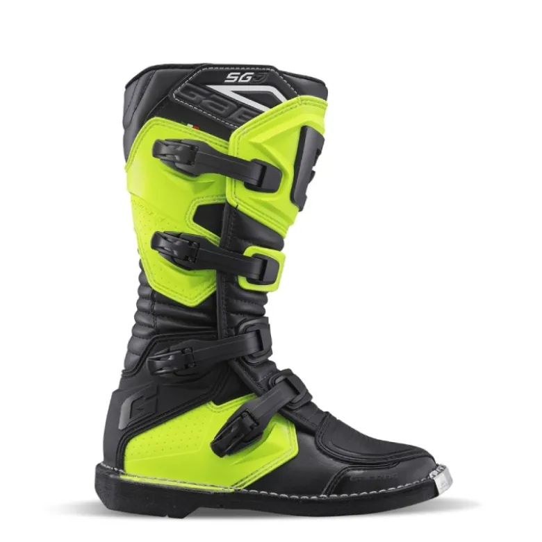 Stivali Moto Bambino Gaerne SGJ Giallo Fluo