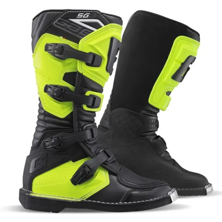 Stivali Moto Bambino Gaerne SGJ Giallo Fluo