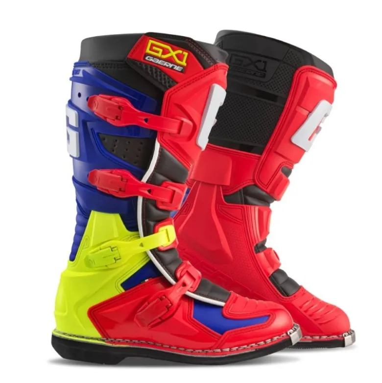 Stivali Moto Gaerne Gx1 Rosso Multicolore
