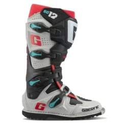 Stivali Moto Gaerne SG12 Enduro Gravel Grigio Nero