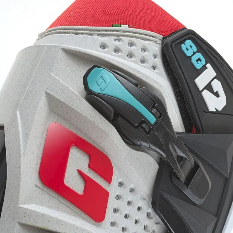 Stivali Moto Gaerne SG12 Gravel Grigio Nero