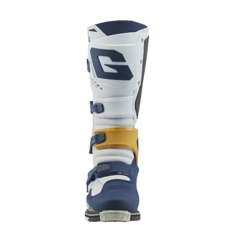 Stivali Moto Gaerne SG22 Squadron Grigio Blu Giallo