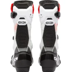 Stivali Moto Racing Sidi Mag 2 Air Bianco Nero Rosso