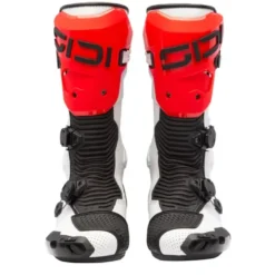 Stivali Moto Racing Sidi Mag 2 Air Bianco Nero Rosso