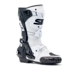 Stivali Moto Racing Sidi Rex Air Bianco Nero