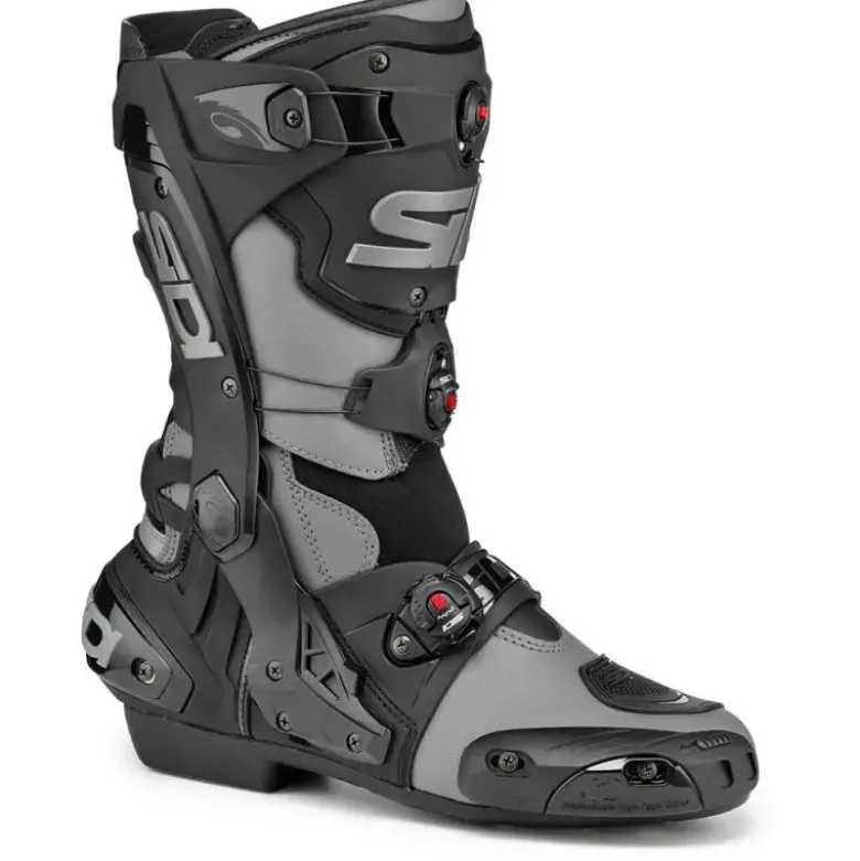 Stivali Moto Racing Sidi Rex Nero Grigio