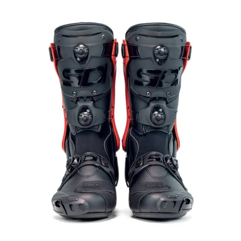 Stivali Moto Racing Sidi Rex Nero Rosso