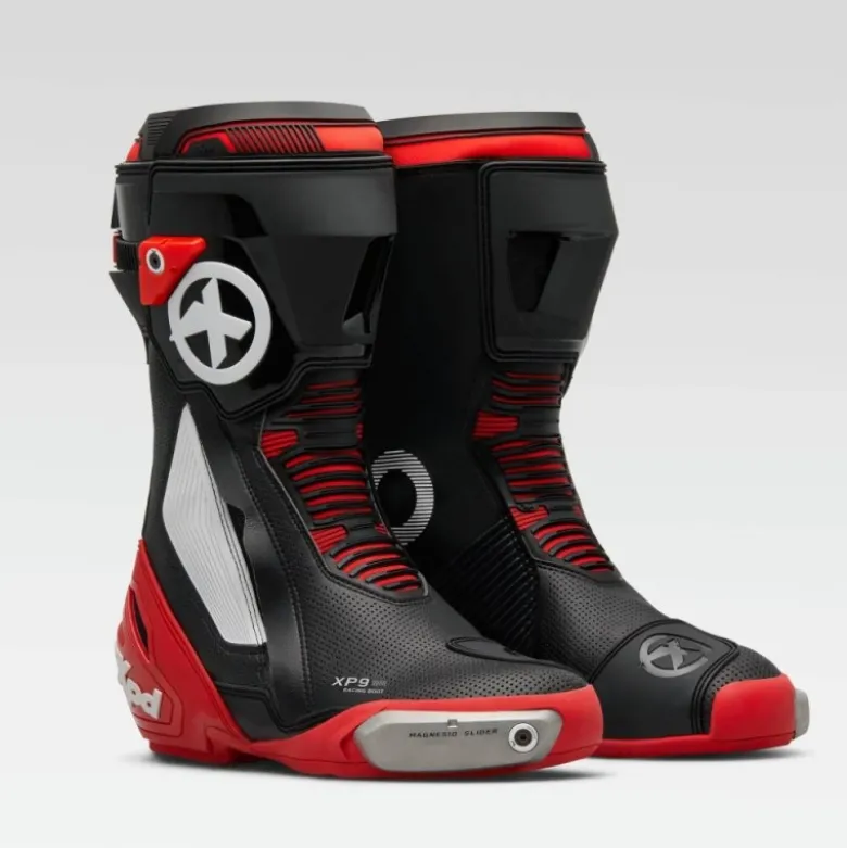 Stivali Moto Racing XPD Xp9-S Rosso