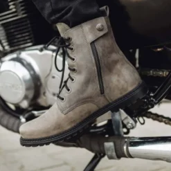 Stivali Moto Rebelhorn Nomad Grigio Scuro