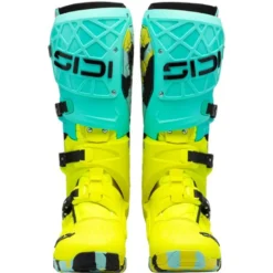 Stivali Moto Sidi Crossair X Verde Giallo Fluo