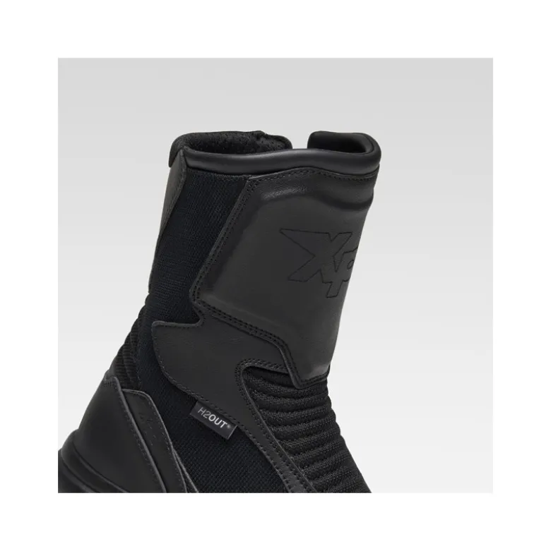 Stivali Moto XPD X-JOURNEY H2OUT Nero