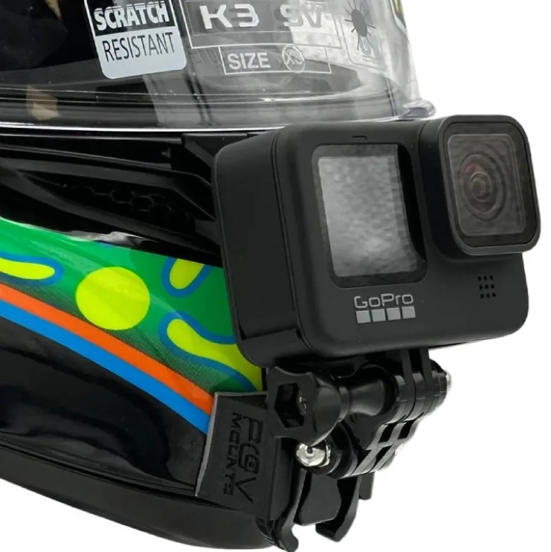 Supporto Action Cam Pov Mounts per Casco AGV K3 SV / K5 S