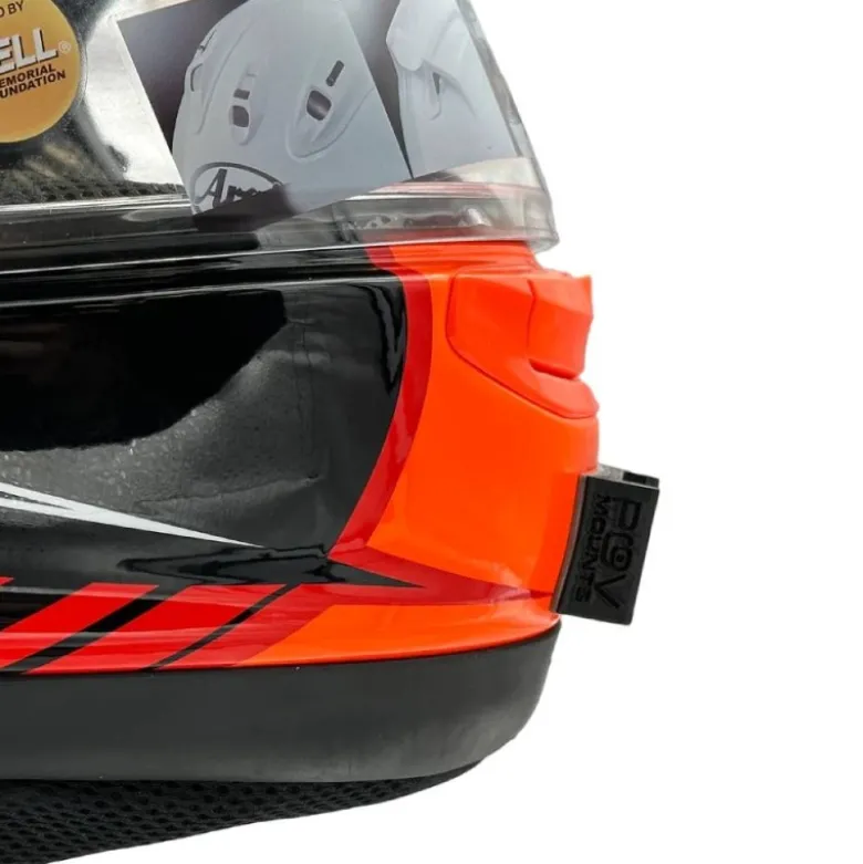 Supporto Action Cam Pov Mounts per Casco Arai Corsair-X / RX-7V / RX-7X