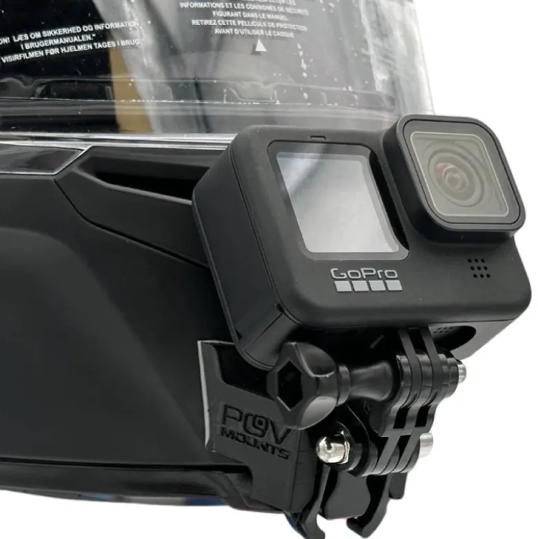 Supporto Action Cam Pov Mounts per Casco Caberg Avalon