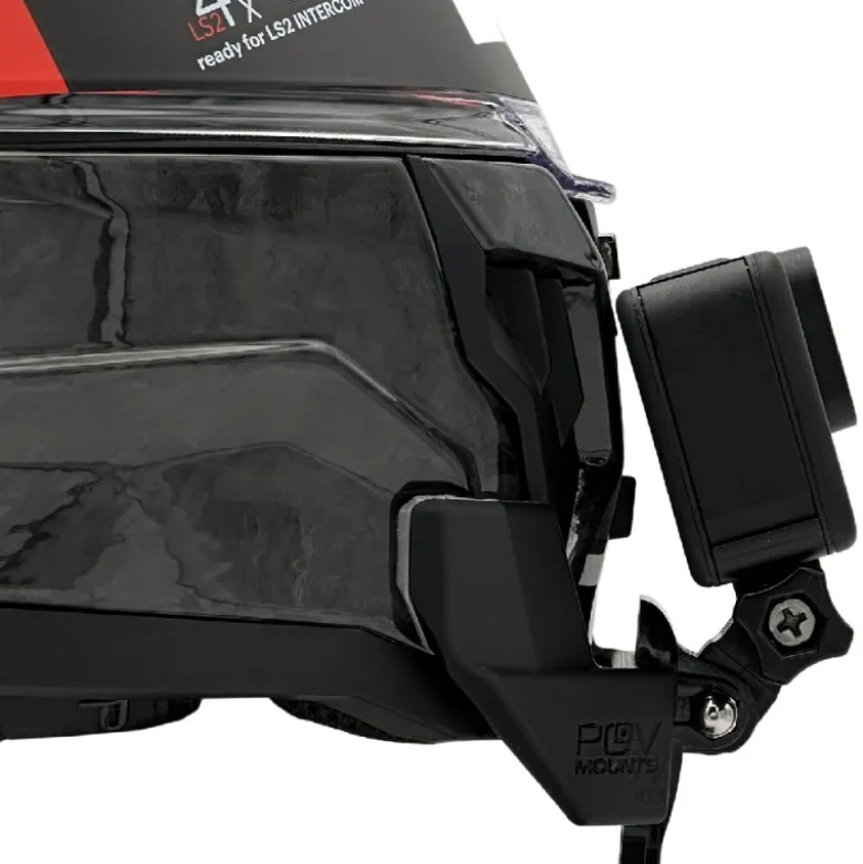 Supporto Action Cam Pov Mounts per Casco LS2 FF807 DRAGON / DRAGON CARBON