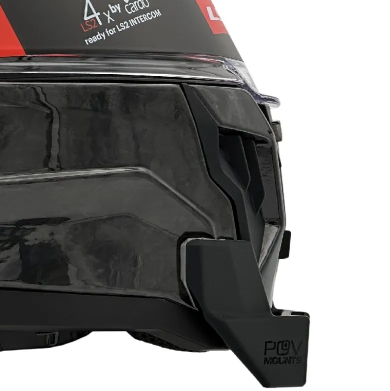 Supporto Action Cam Pov Mounts per Casco LS2 FF807 DRAGON / DRAGON CARBON