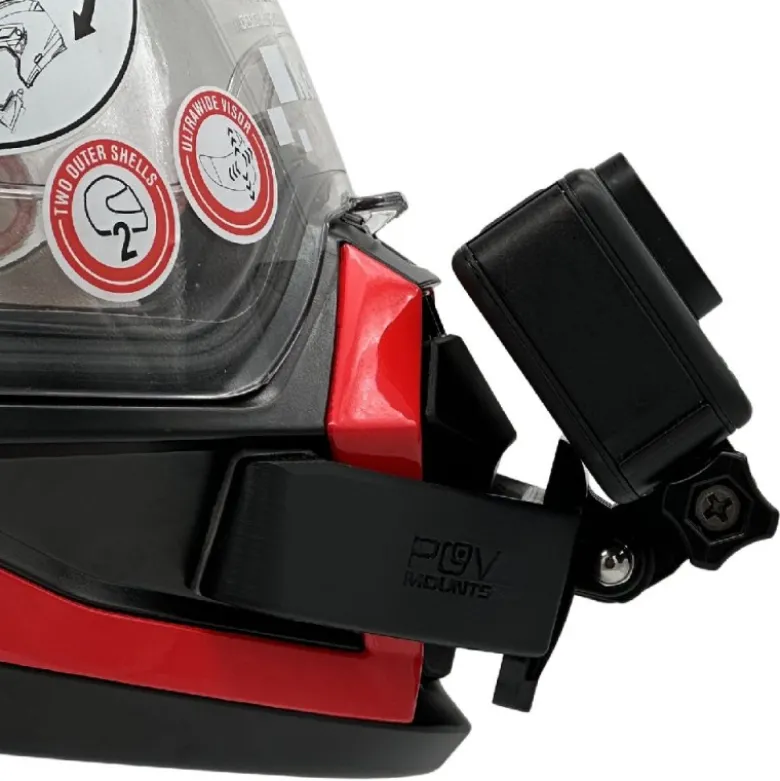 Supporto Action Cam Pov Mounts per Casco Nolan N70-2 X