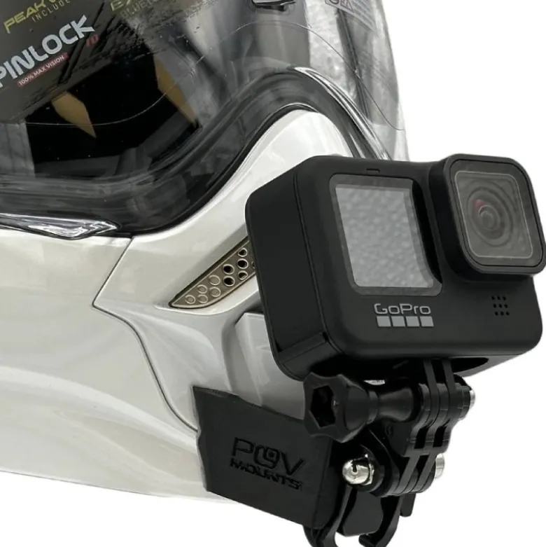 Supporto Action Cam Pov Mounts per Casco Scorpion ADX-2 / Exo-ATX960