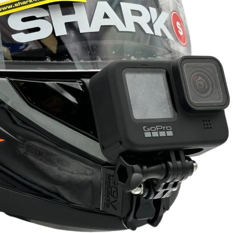Supporto Action Cam Pov Mounts per Casco Shark Ridill